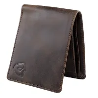 Kevivreg; Genuine Leather Wallet for Men || Men's Wallet || (Brown)-thumb3