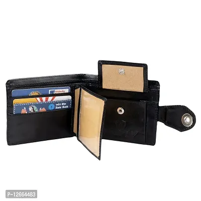 Keviv Leather Wallet for Men - (Black) - GW110-thumb4