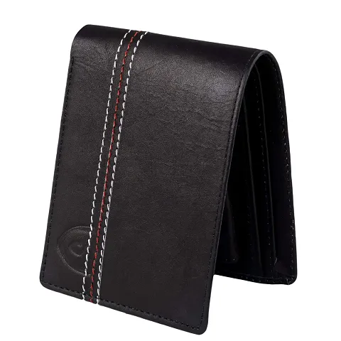 Stylish Leather Solid Wallet For Men