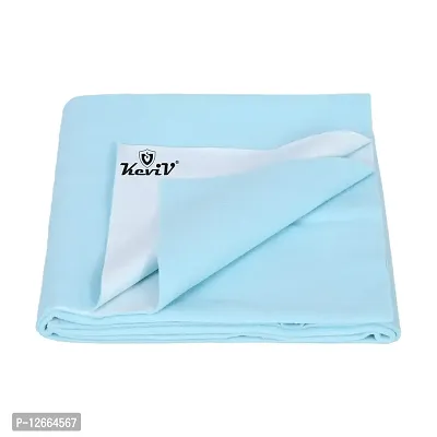 Keviv? Baby Bed Protector / Reusable mat with Ultra absorbance / Crib Sheet / Dry Sheet / New Born Baby Sheet