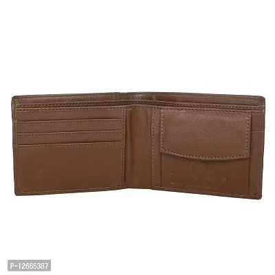 Keviv? Genuine Leather Wallet for Men (GW116-A) (Tan)-thumb2