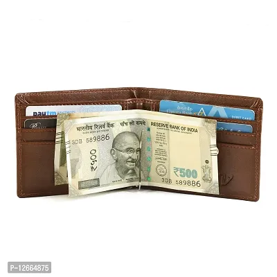 Keviv Leather Wallet for Men - (Tan) - GW107-thumb3