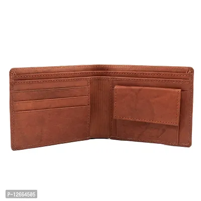 Keviv? Genuine Leather Wallet for Men || Men's Wallets || (Brown)-thumb4