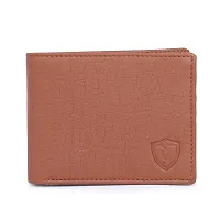 Keviv? Artifical Leather Wallet for Men/Men's Wallet (Tan)-thumb1