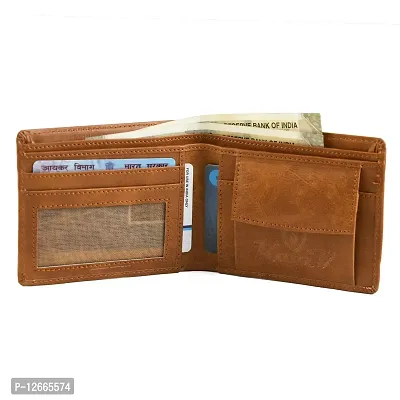 Kevivreg; Genuine Leather Wallet for Men || Men's Wallet || (Tan)-thumb3