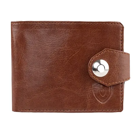 Stylish Leather Solid Wallet For Men