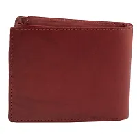 Keviv Genuine Leather Wallet for Men - (Red)-thumb4