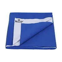 Keviv? Baby Bed Protector / Reusable mat with Ultra absorbance / Crib Sheet / Dry Sheet / Baby Bed Protector-thumb2