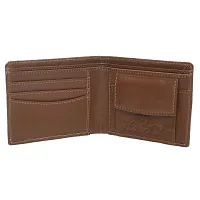 Keviv? Genuine Leather Wallet for Men (GW117-A) (Tan)-thumb1