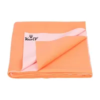 Keviv? Baby Bed Protector / Reusable mat with Ultra absorbance / Crib Sheet / Dry Sheet / Baby Bed Protector-thumb2