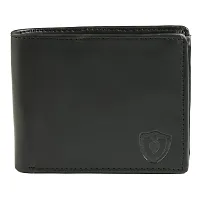 Kevivreg; Genuine Leather Wallet for Men || Men's Wallet || (Black)-thumb2