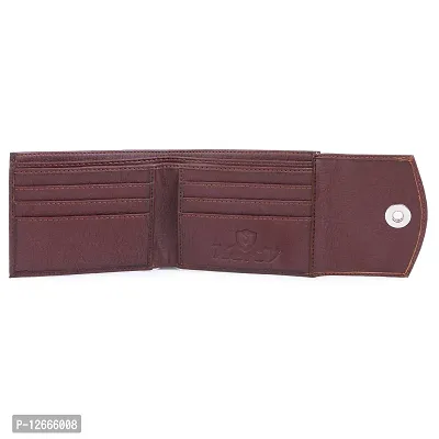 Keviv? Artifical Leather Wallet for Men/Men's Wallet (Brown)-thumb4