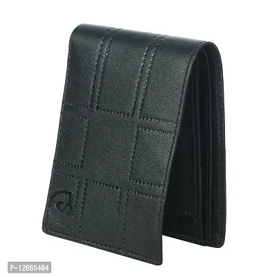 Keviv? Genuine Leather Wallet for Men (GW115-A) (Black)-thumb4