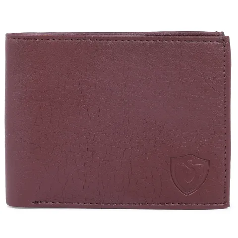 Stylish Artificial Leather Solid Wallet For Men