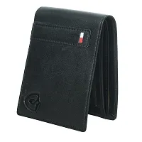 Keviv? Genuine Leather Wallet for Men (GW117-A) (Black)-thumb2