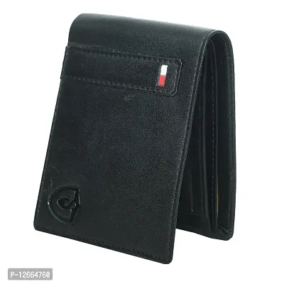 Keviv? Genuine Leather Wallet for Men (GW117-A) (Black)-thumb3