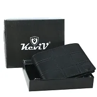 Keviv? Genuine Leather Wallet for Men (GW115-A) (Black)-thumb4