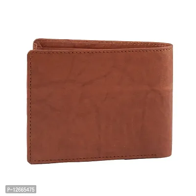 Kevivreg; Men's Genuine Leather Wallet / Purse (Brown)-thumb5