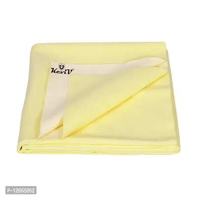 Keviv? Baby Bed Protector / Reusable mat with Ultra absorbance / Crib Sheet / Dry Sheet / New Born Baby Sheet