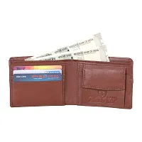 Keviv? Genuine Leather Wallet for Men (GW118-A) (Tan)-thumb1