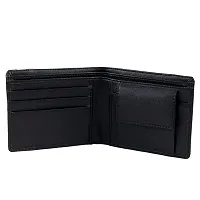 Keviv? Genuine Leather Wallet for Men (Black)-thumb3