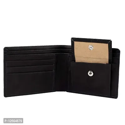 Keviv? Genuine Leather Wallet for Men || Men's Wallets || (Black)-thumb5