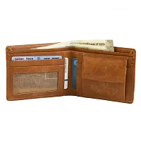 Kevivreg; Genuine Leather Wallet for Men || Men's Wallets || (Tan)-thumb3