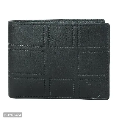 Keviv? Genuine Leather Wallet for Men (GW115-A) (Black)