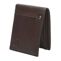 Keviv? Genuine Leather Wallet for Men (GW116-A) (Brown)-thumb3