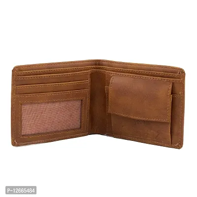 Keviv? Genuine Leather Wallet for Men || Men's Wallet || (Tan)-thumb3