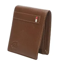 Keviv? Genuine Leather Wallet for Men (GW117-A) (Tan)-thumb3