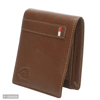 Keviv? Genuine Leather Wallet for Men (GW117-A) (Tan)-thumb4