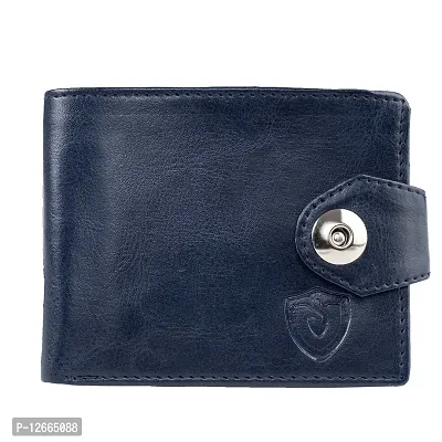 Keviv Leather Wallet for Men - (Blue) - GW110