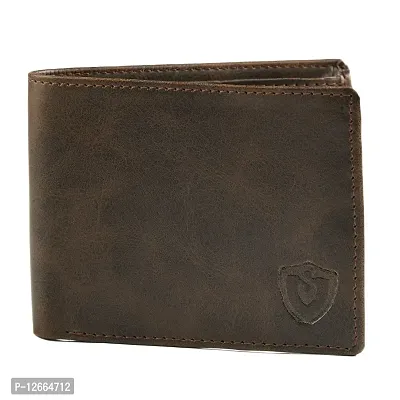 Keviv? Genuine Leather Wallet for Men || Men's Wallets || (Brown)-thumb2