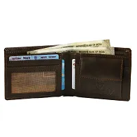 Keviv? Genuine Leather Wallet for Men || Men's Wallets || (Brown)-thumb3