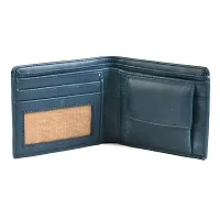 Keviv? Genuine Leather Wallet for Men || Men's Wallets || (Blue)-thumb3