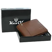 Keviv? Genuine Leather Wallet for Men (GW116-A) (Tan)-thumb4