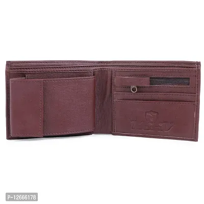 Keviv? Artifical Leather Wallet for Men/Men's Wallet (Brown)-thumb3