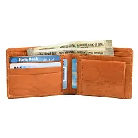 Keviv? Genuine Leather Wallet for Men- Men's Wallet (Tan)-thumb2