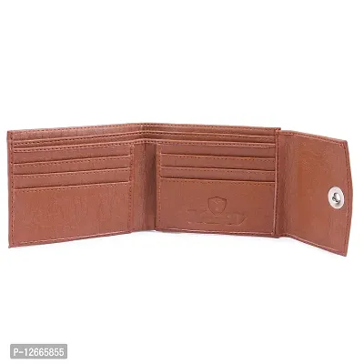 Keviv? Artifical Leather Wallet for Men/Men's Wallet (Tan)-thumb4