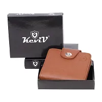 Keviv Genuine Leather Wallet for Men - (Tan) - GW112-thumb4