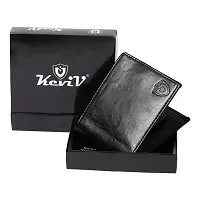 Keviv Leather Wallet for Men - (Black) - GW109-thumb4