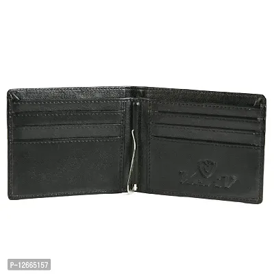 Keviv Leather Wallet for Men - (Black) - GW107-thumb4