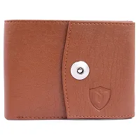 Keviv? Artifical Leather Wallet for Men/Men's Wallet (Tan)-thumb1