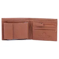 Kevivreg; Artifical Leather Wallet for Men/Men's Wallet (Tan)-thumb2