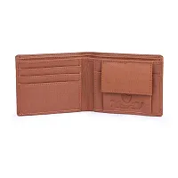 Keviv? Artifical Leather Wallet for Men/Men's Wallet (Tan)-thumb2