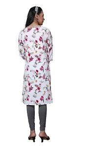 Great Choice Women's Floral Print Crepe, Silk Maternity Straight Feeding Kurti?-thumb3