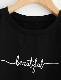 Black Crop Top for Women (Black_XL)-thumb1