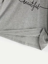 Women's Cotton Printed Crop Top (Grey_XL)-thumb3