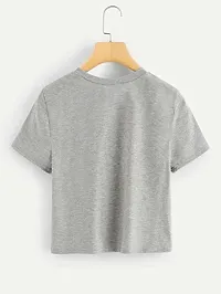 Women's Cotton Printed Crop Top (Grey_M)-thumb1